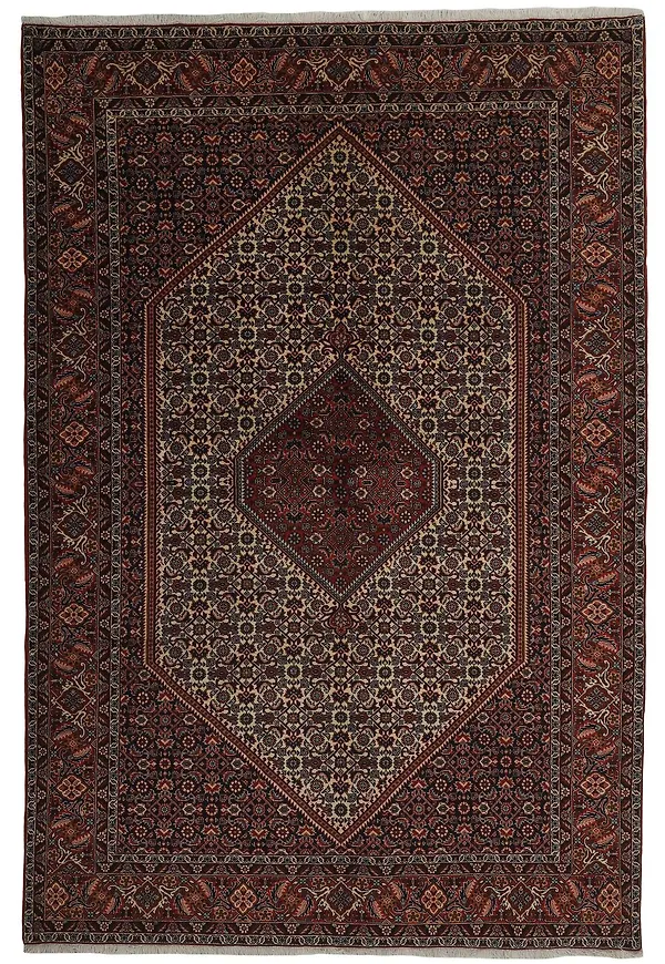 Modern röd ullmatta 2026 från Rezas.