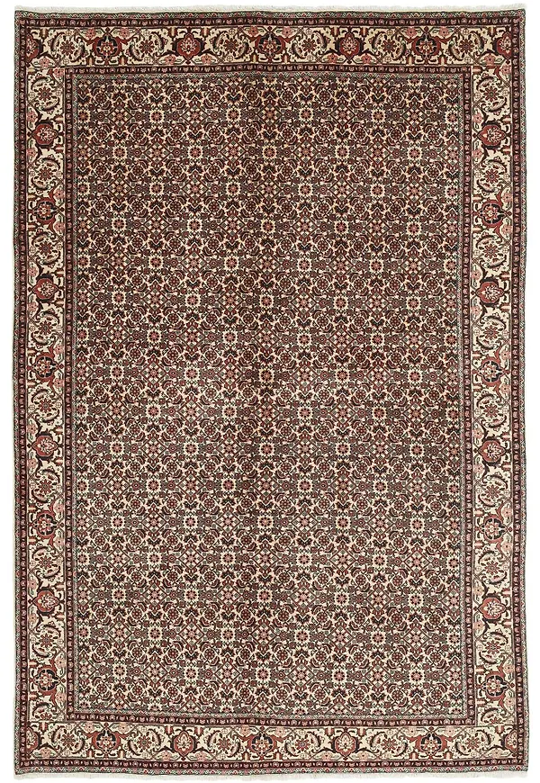 Härlig röd ullmatta 2026 från Rezas.