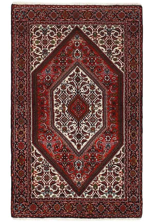 Fin röd ullmatta 2026 från Rezas.