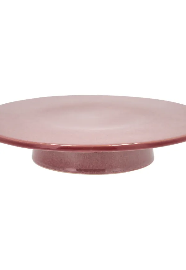 Superfin tårtfat i rosa från Bitz.