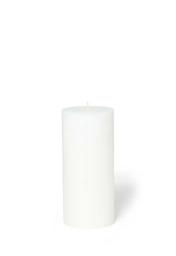 Vit Granit-stearinljus i mysig modell.