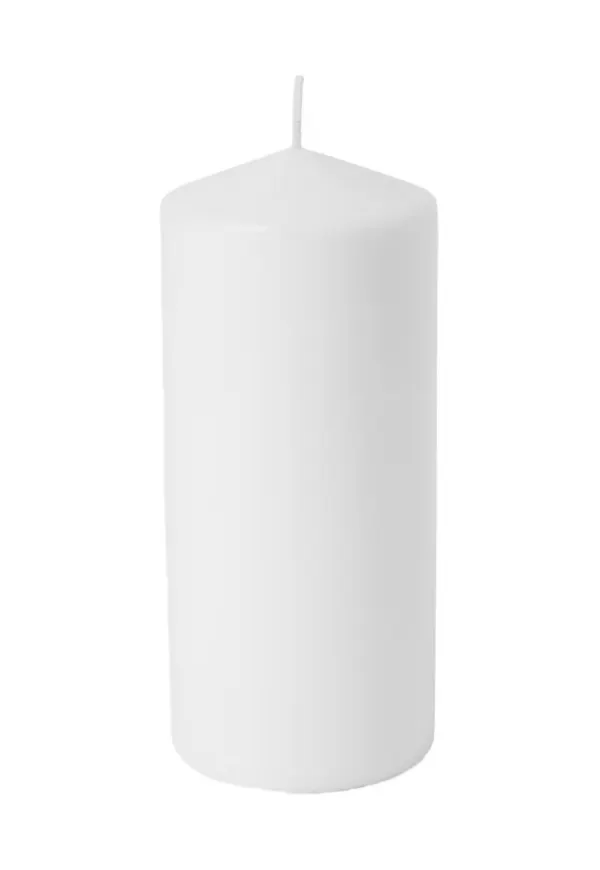 Moderiktig blockljus i vitt från ÅHLÉNS HOME.