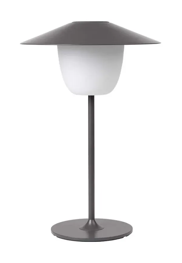 Exklusiv grå bordslampa 2025 från Blomus.
