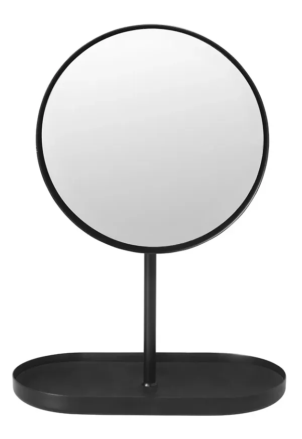 Svart Blomus-spegel i fin modell.