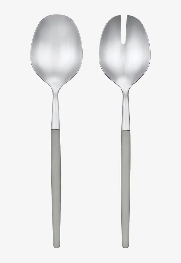 Jättefin serveringsbestick i grått från Blomus.
