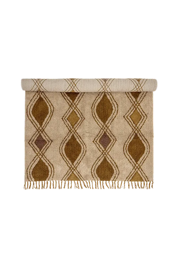 Riktigt snygg matta i bomull från Bloomingville.