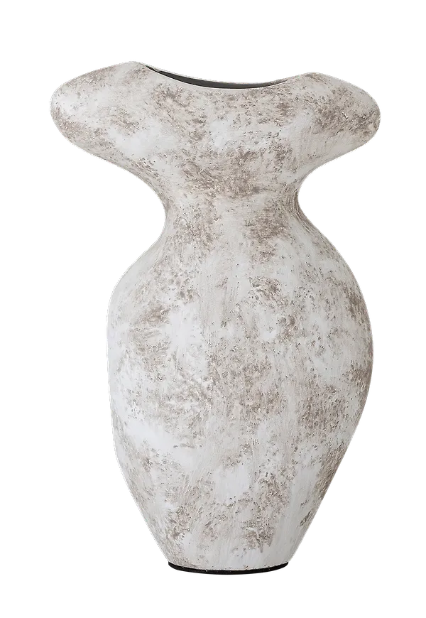 Jättesnygg kruka i grått från Bloomingville.