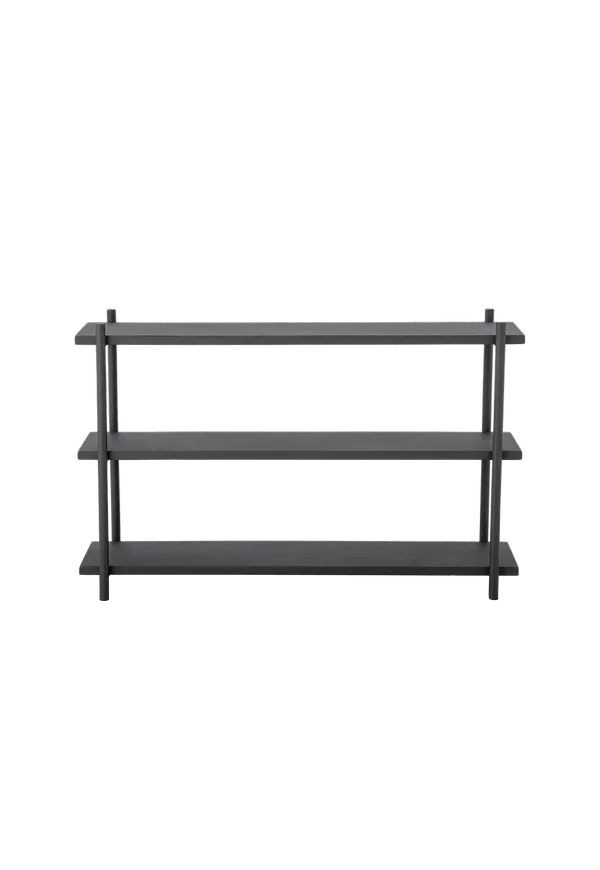 Fantastiskt snygg hylla i svart från Bloomingville.