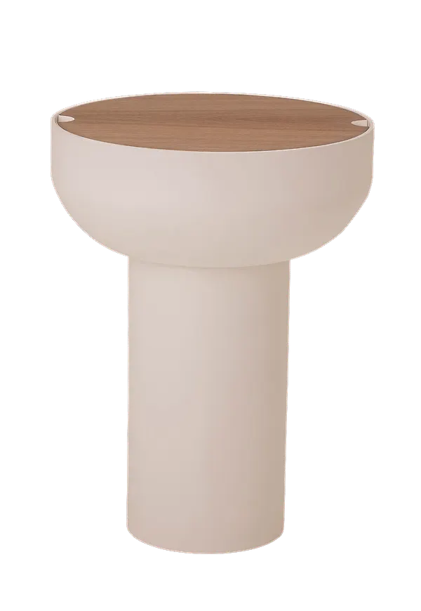 Superfin bord i vitt från Bloomingville.