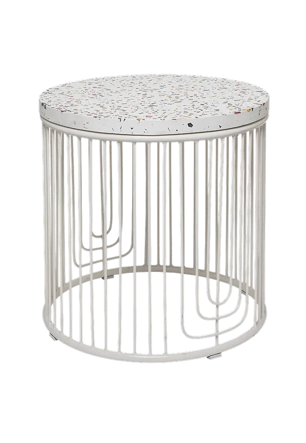 Modern vit bord 2025 från Bloomingville.