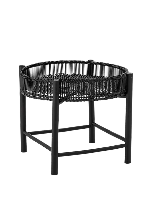 Modern småbord i svart från Bloomingville.