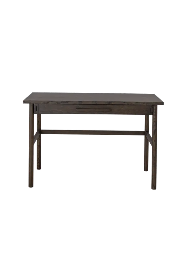 Brun Bloomingville-skrivbord i moderiktig modell.