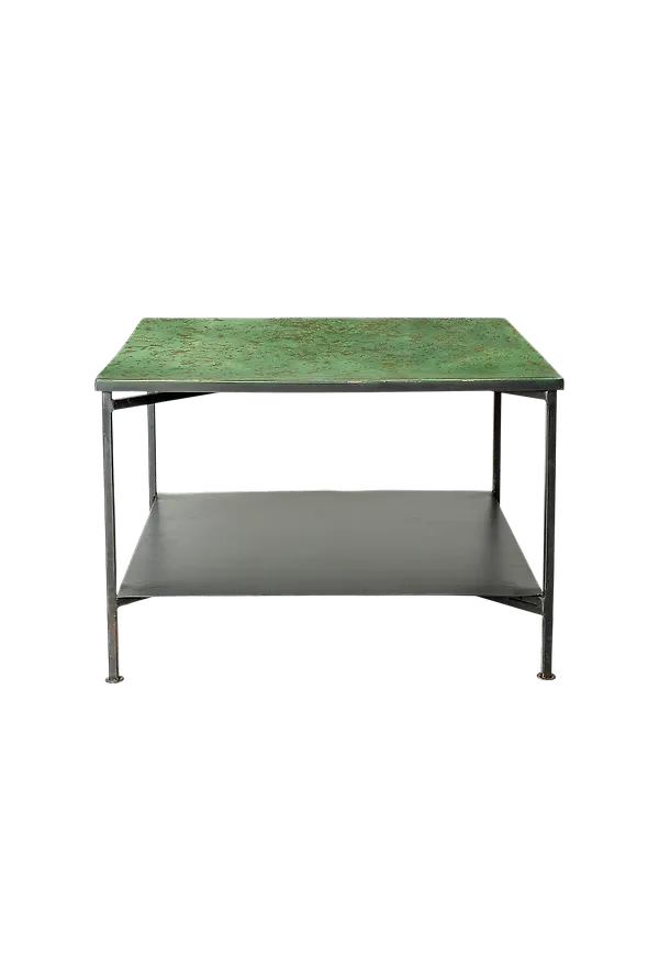 Komfortabel bord i grönt från Bloomingville.