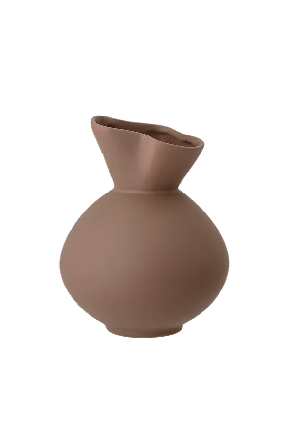 Brun Bloomingville-kruka i riktigt snygg modell.