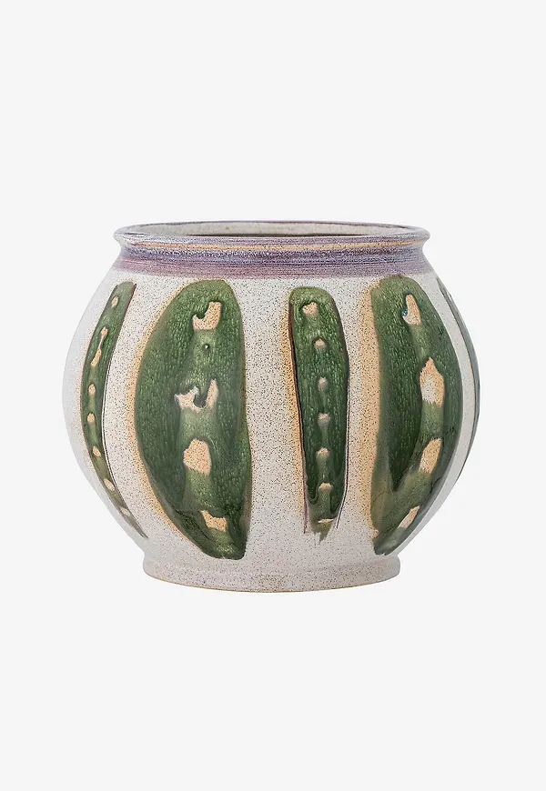 Trendig blomkruka i grönt från Bloomingville.