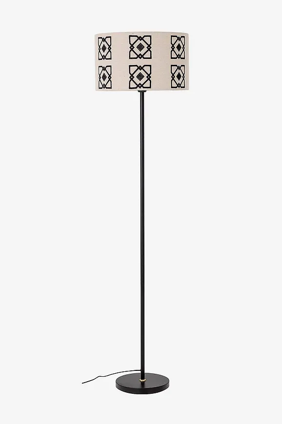 Moderiktig svart lampa 2025 från Bloomingville.