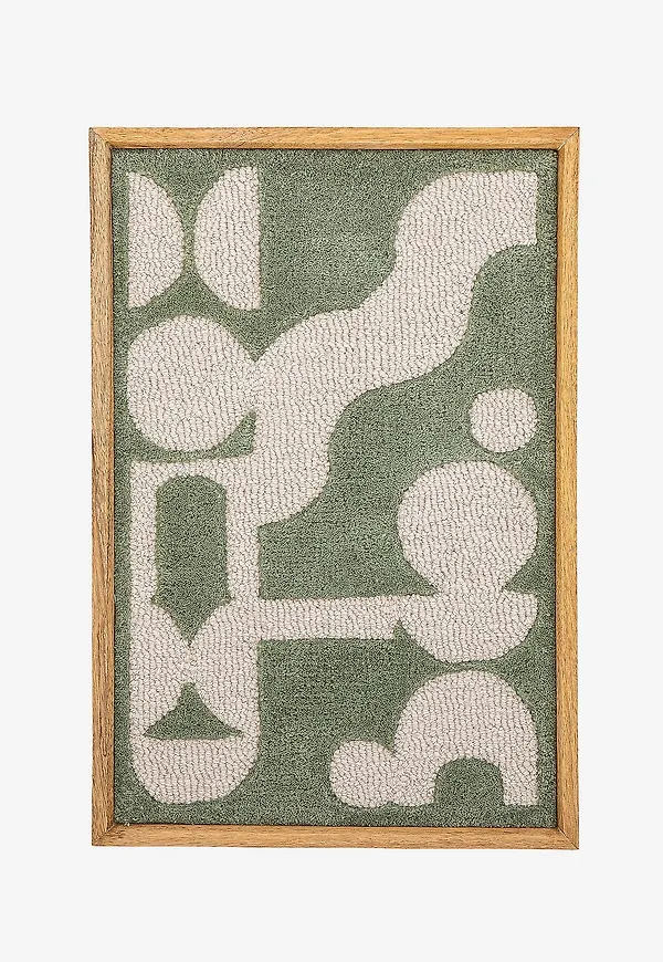 Jättefin träram i grönt från Bloomingville.