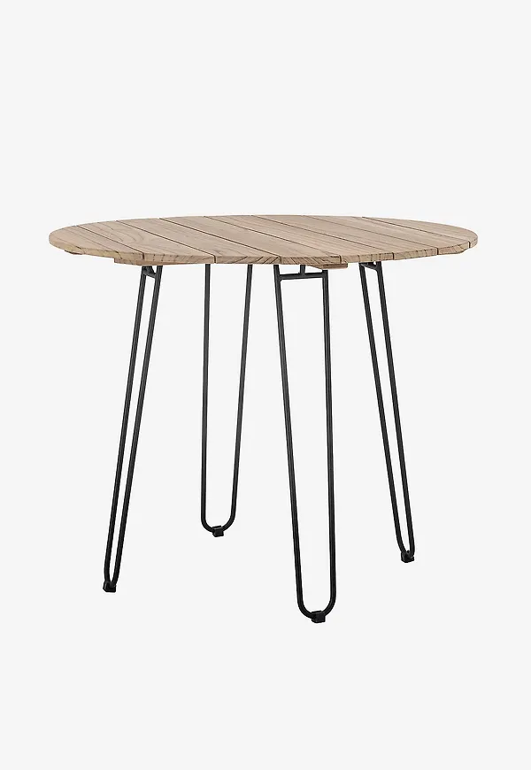 Jättesnygg bloomingville bord i brun färg gjord i teak.