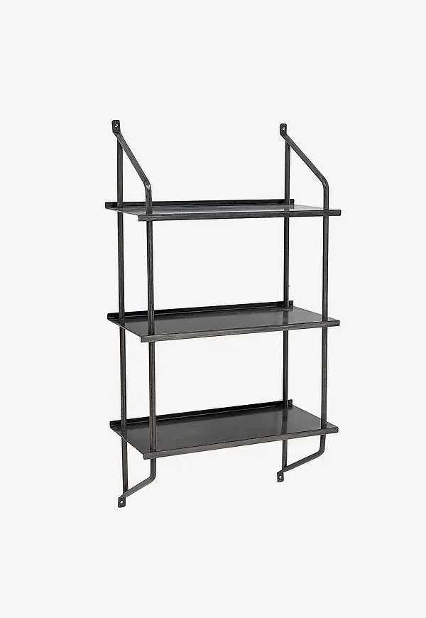 Svart Bloomingville-hylla i cool modell.