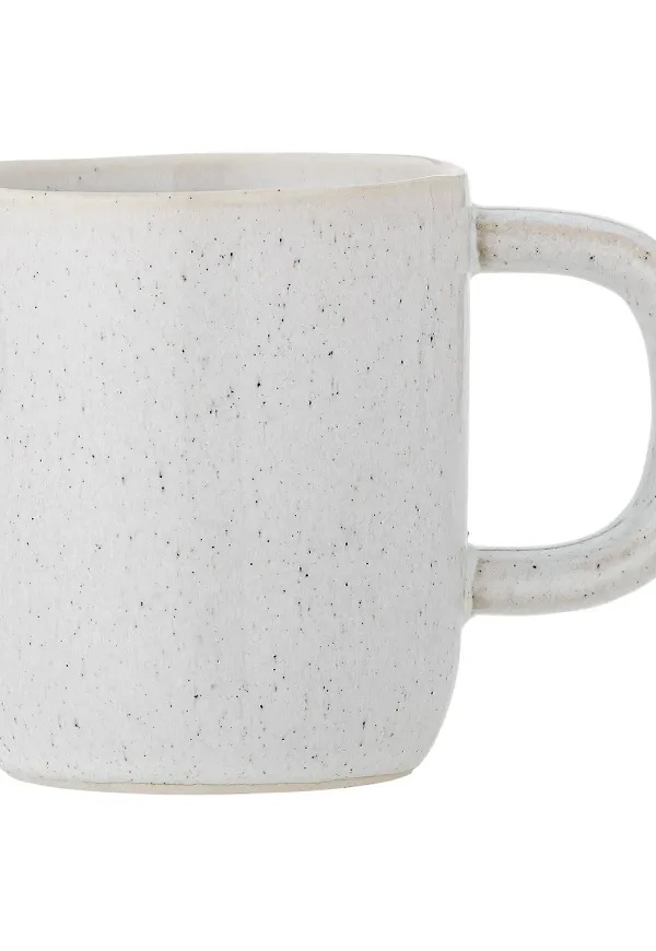 Fantastiskt snygg mugg i vitt från Bloomingville.