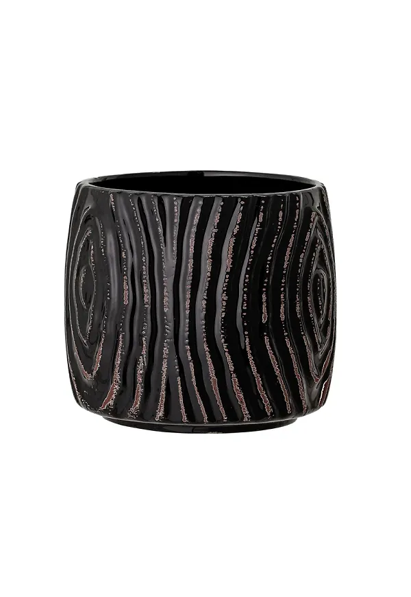Svart kruka som passar perfekt till sommaren 2025!
