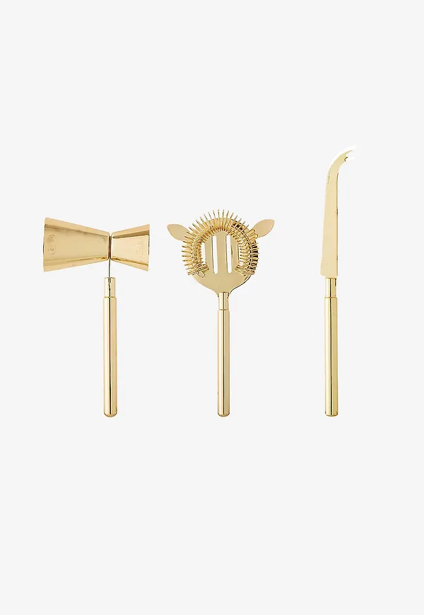 Elegant kniv i guld från Bloomingville.