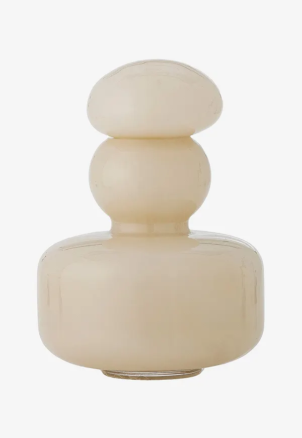 Beige Bloomingville-vas i komfortabel modell.