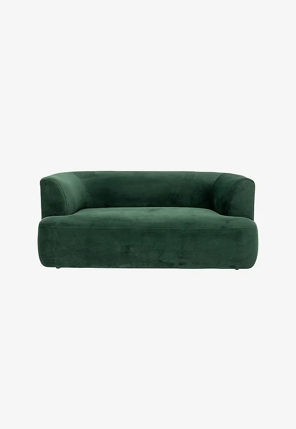 Grön Bloomingville-soffa i ikonisk modell.