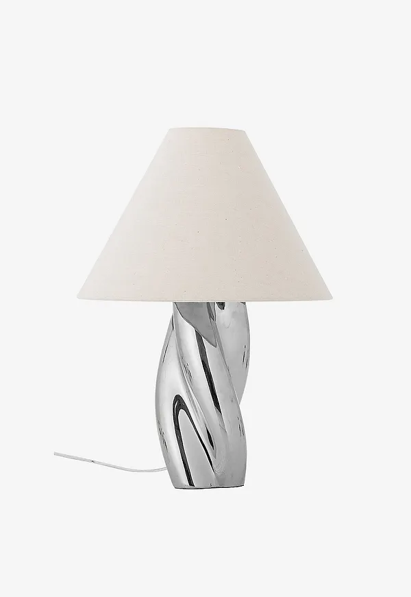 Silver Bloomingville-linnelampa i klassisk modell.