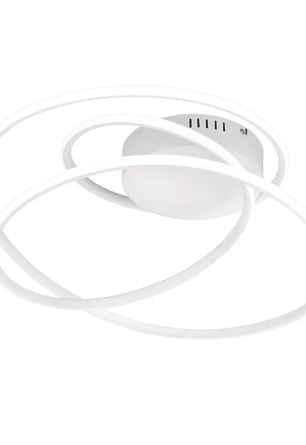 Vit Trio Lighting-pendellampa i modern modell.