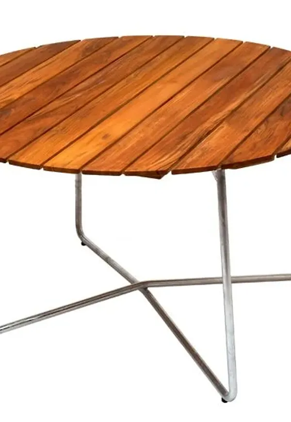 Härlig teakbord 2025 från Grythyttan Stålmöbler.