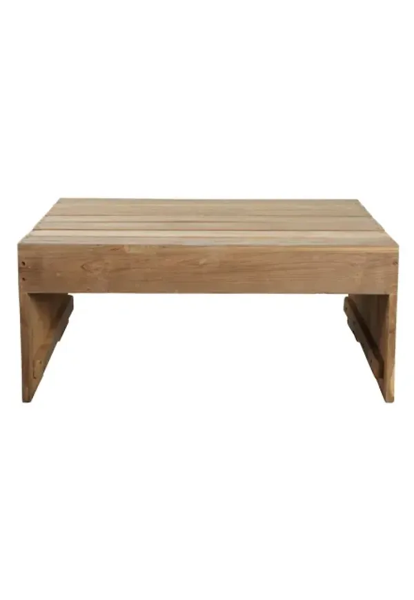 Otroligt snygg bord i grön färg gjord i teak.