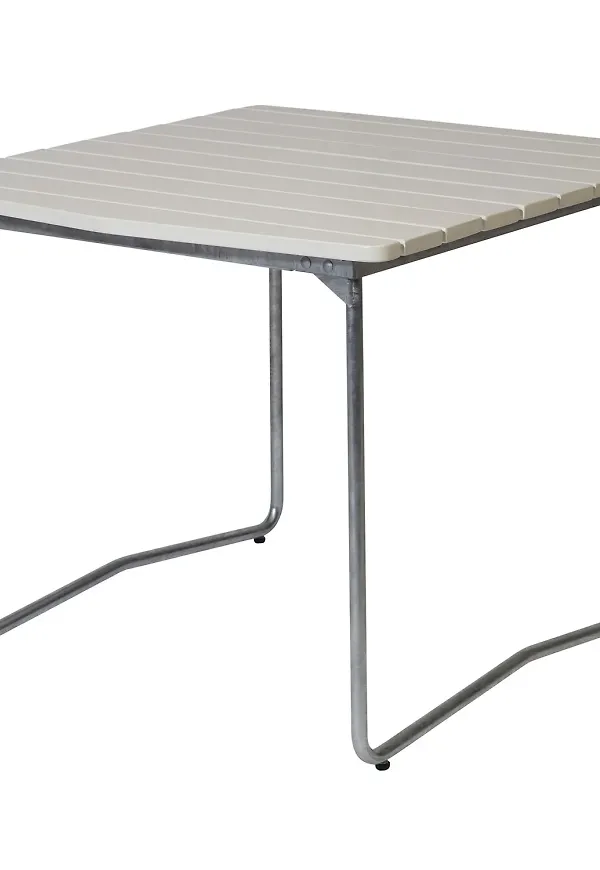 Fantastiskt snygg teakbord 2025 från Grythyttan Stålmöbler.