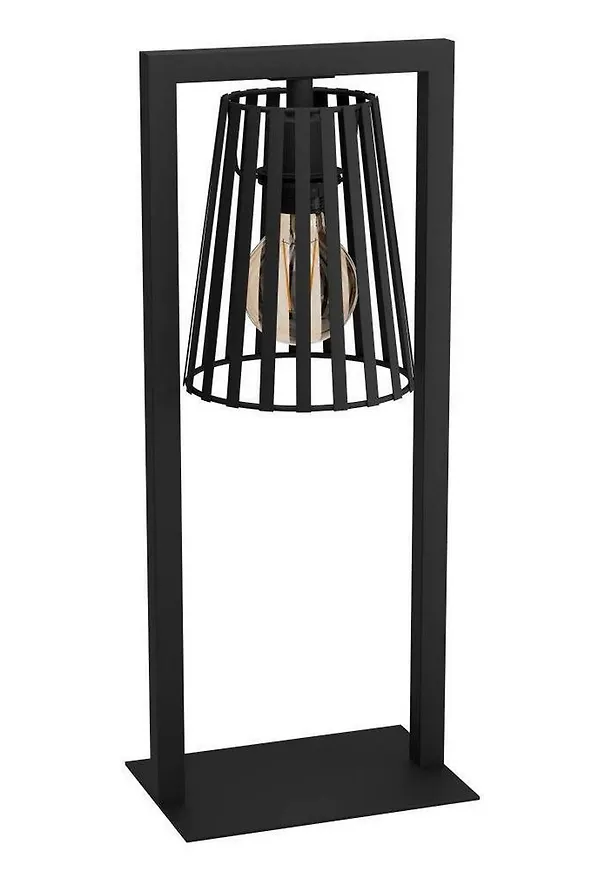 Superfin glödlampa i svart från Eglo.