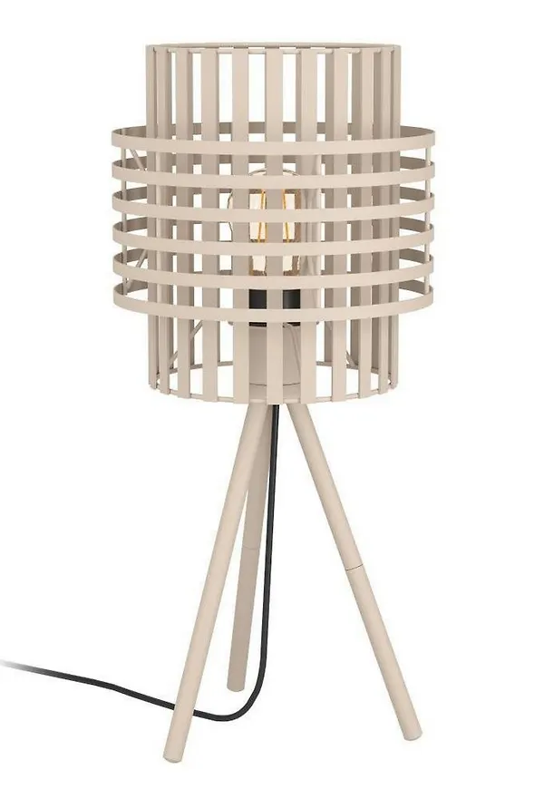 Stilriktig lampa i beiget från Eglo.