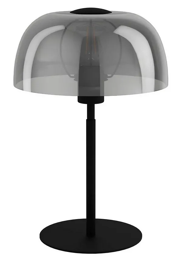 Svart Eglo-bordslampa i komfortabel modell.