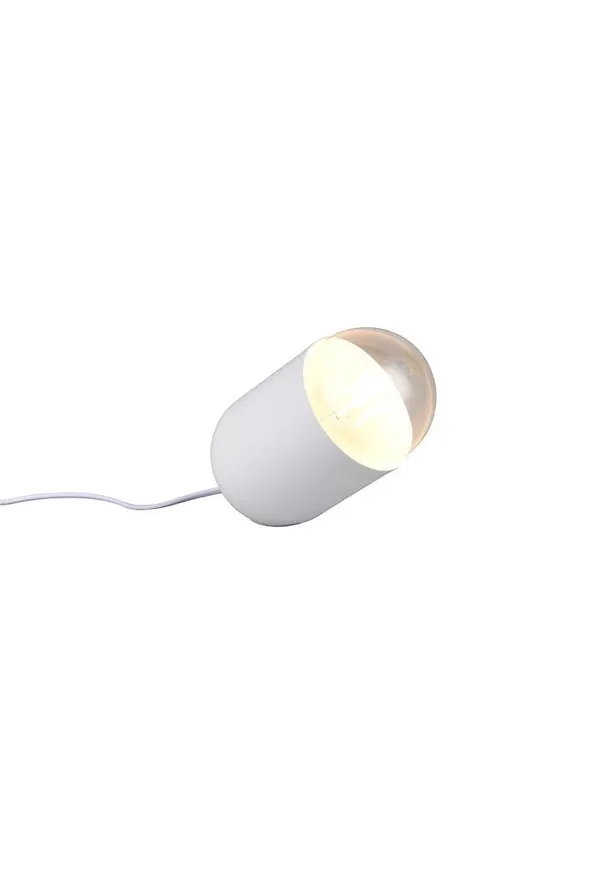 Jättesnygg glödlampa i vitt från Trio Lighting.