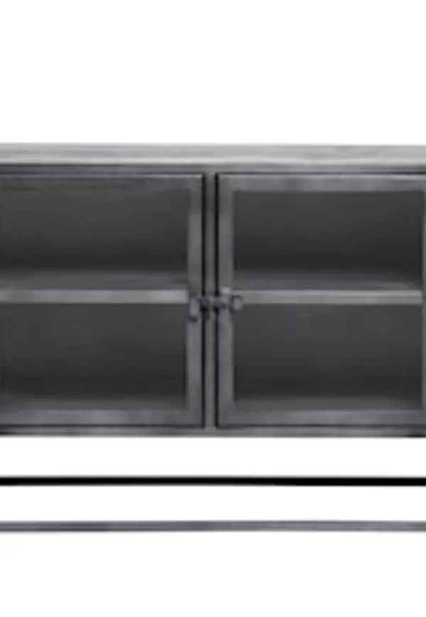 Skön svart skåp i järn från Muubs.