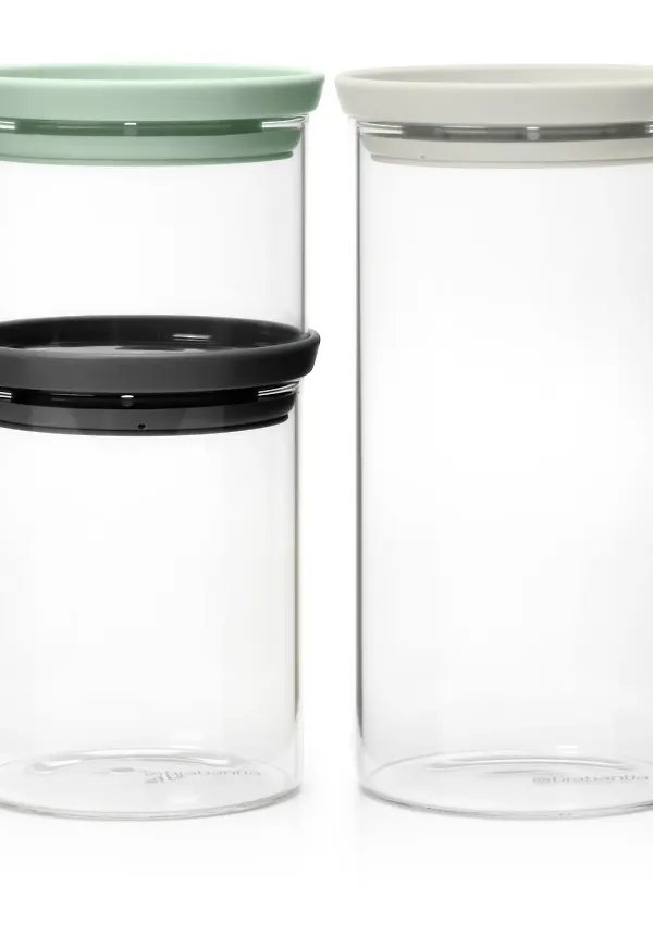 Riktigt snygg glasburk 2026 från Brabantia.