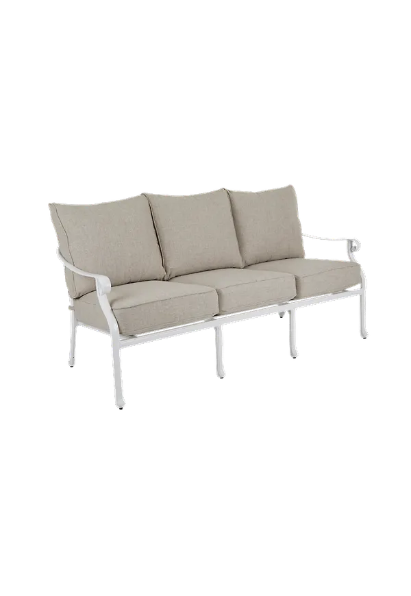 Supersnygg soffa i aluminium från Brafab.