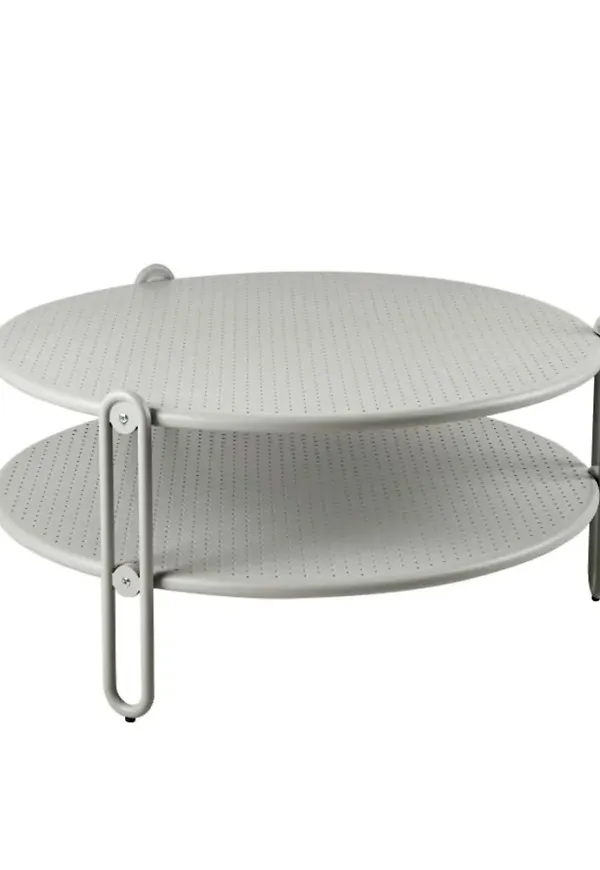 Riktigt trendig vit bord i aluminium från Brafab.