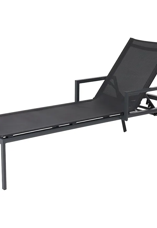 Jättefin solsäng i aluminium från Brafab.