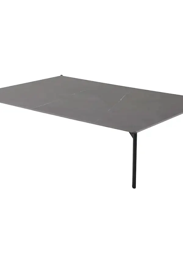 Jättesnygg soffbord i aluminium från Brafab.