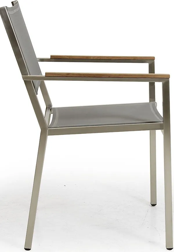 Snygg grå bord i teak från Brafab.