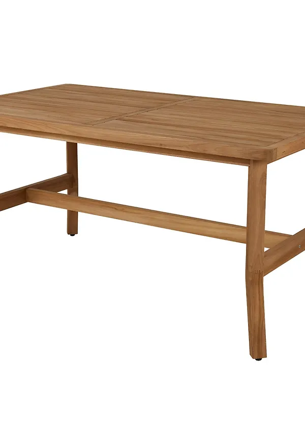 Stilren matbord i teak från Brafab.