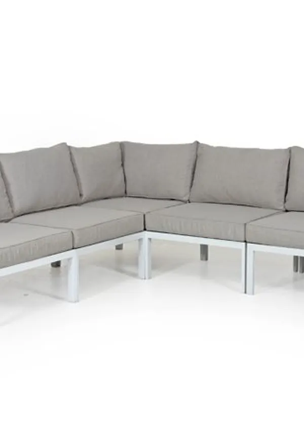 Grå Brafab-soffgrupp i superfin modell.