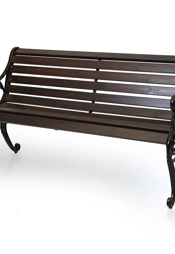 Komfortabel bänk i aluminium från Brafab.