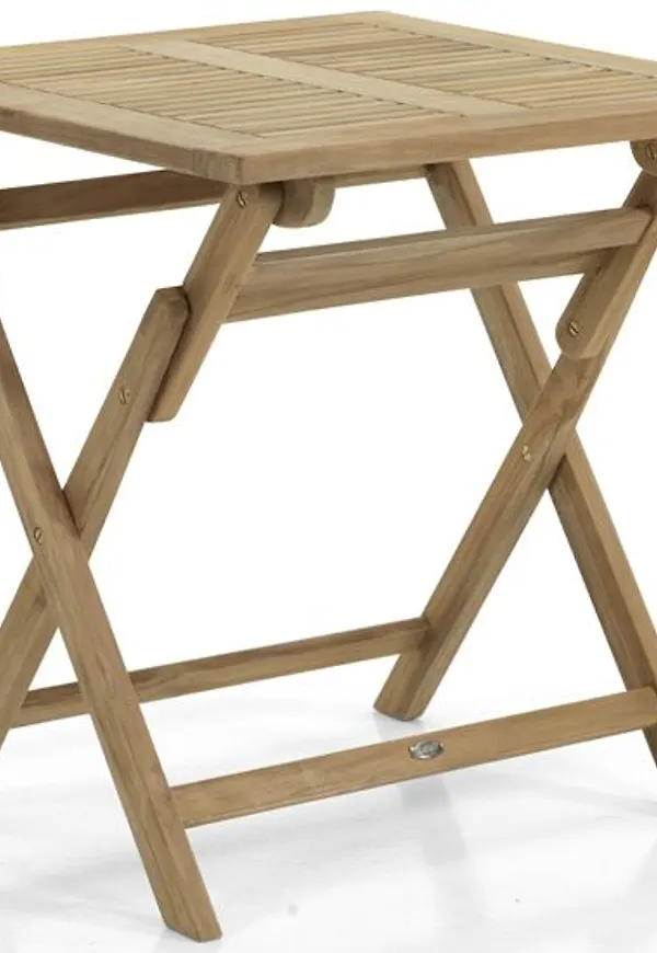 Exklusiv fällbord i teak från Brafab.
