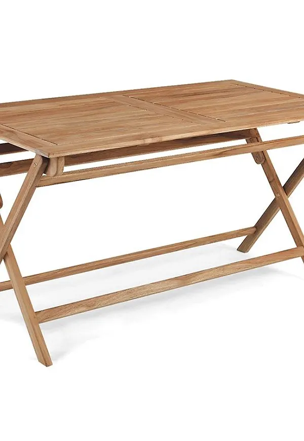 Trendig fällbord i teak från Brafab.