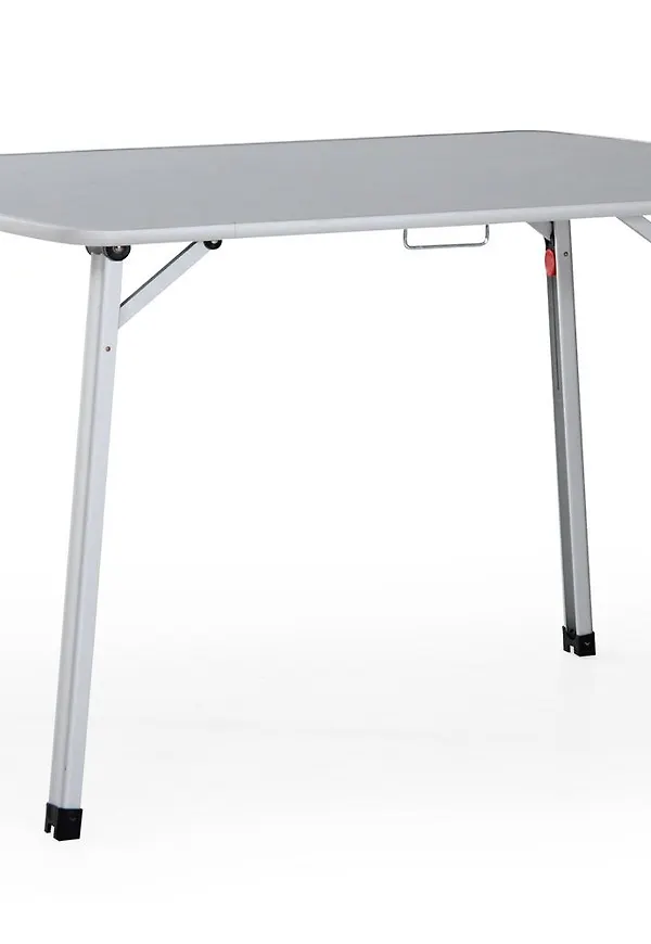 Riktigt fin brafab bord i grå färg gjord i aluminium.